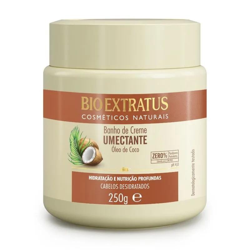Banho de Creme Umectante Óleo de Coco 250g - Bio Extratus - Imagem 1