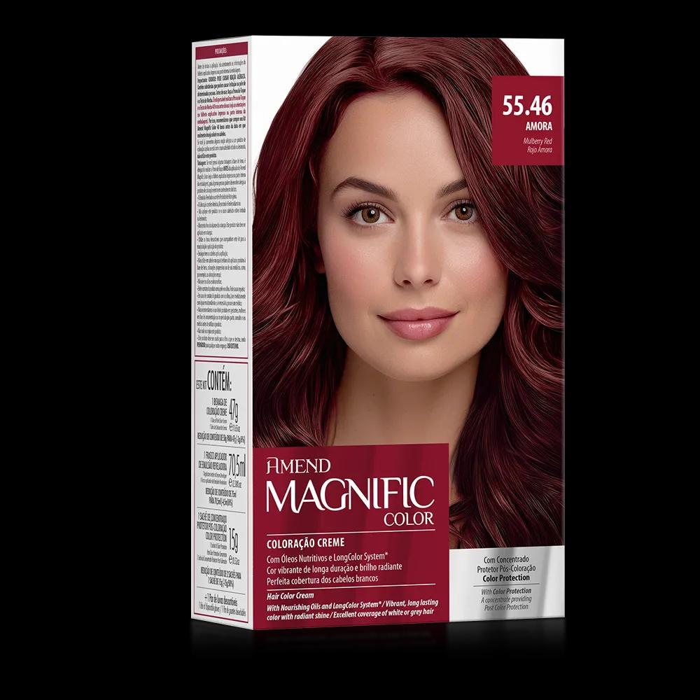 Amend - Kit Coloração Amend Magnific Color 55.46 Amora - Imagem 1