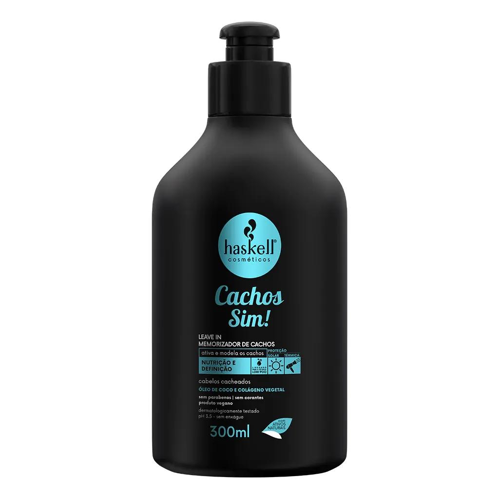 Haskell - Leave in Memorizador de Cachos 300ml Cachos Sim! - Imagem 1