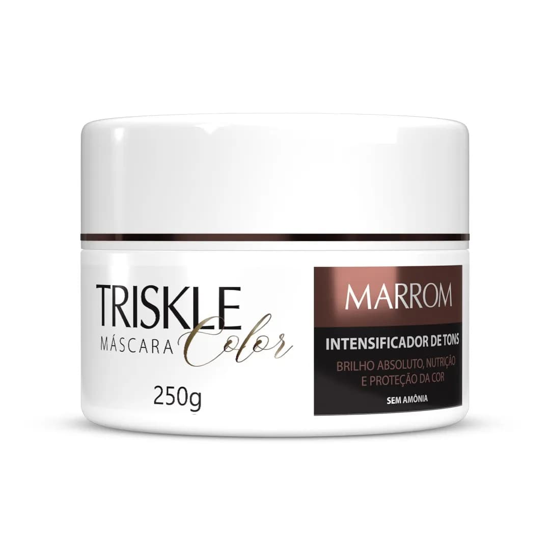 Máscara Intensificadora de Tons Marrom 250g - Triskle - Imagem 1