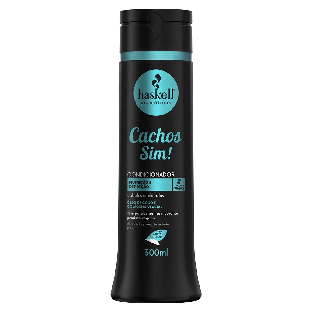 Haskell - Condicionador Cachos Sim! 300ml - Imagem 1