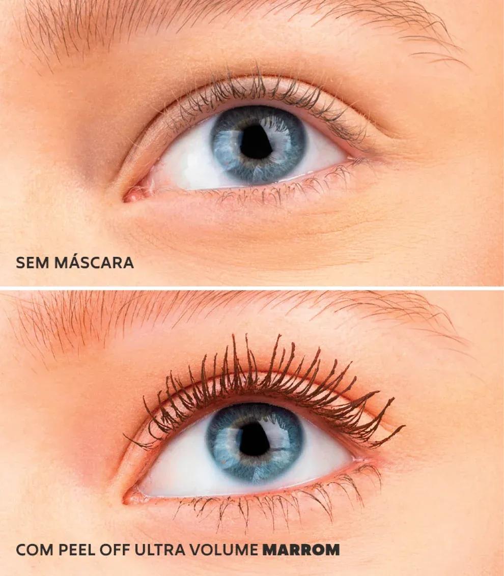 Dailus - Máscara p/ Cílios Peel Off Panda Ultra Volume - Marrom - Imagem 4