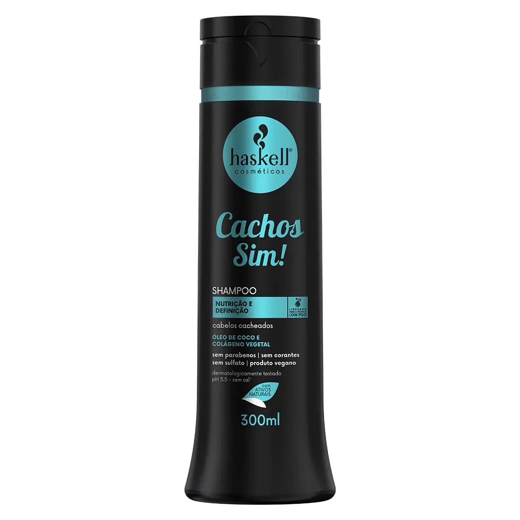 Haskell - Shampoo Cachos Sim! 300ml - Imagem 1