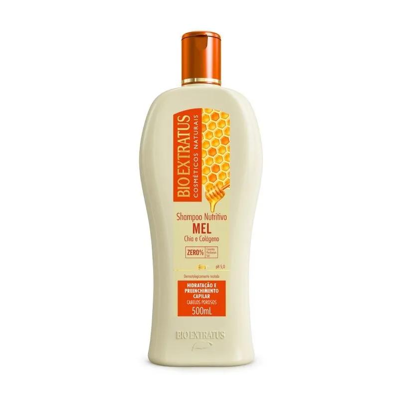 Shampoo Nutritivo Mel 500mL - Bio Extratus - Imagem 1
