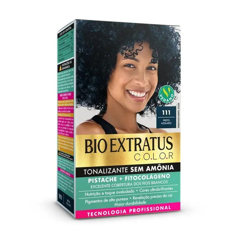 Tonalizante Bio Extratus C.O.L.O.R - 111 Preto Azulado - Imagem 1