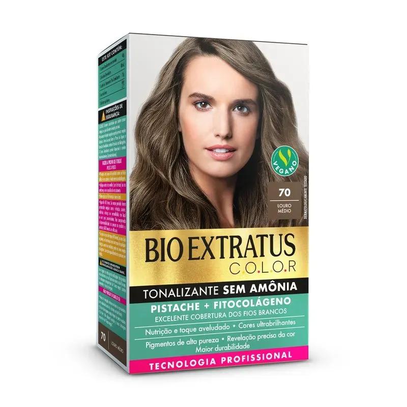 Tonalizante Bio Extratus C.O.L.O.R - 70 Louro Médio - Imagem 1