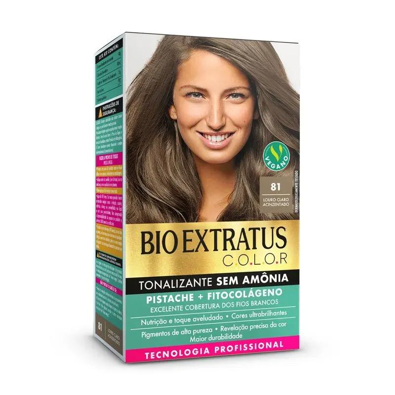 Tonalizante Bio Extratus C.O.L.O.R - 81 Louro Claro Acinzentado - Imagem 1