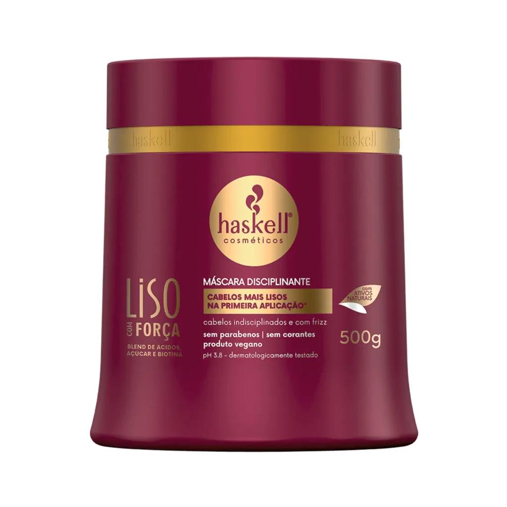 Haskell - Máscara Disciplinante Liso com Força 500g - Imagem 1