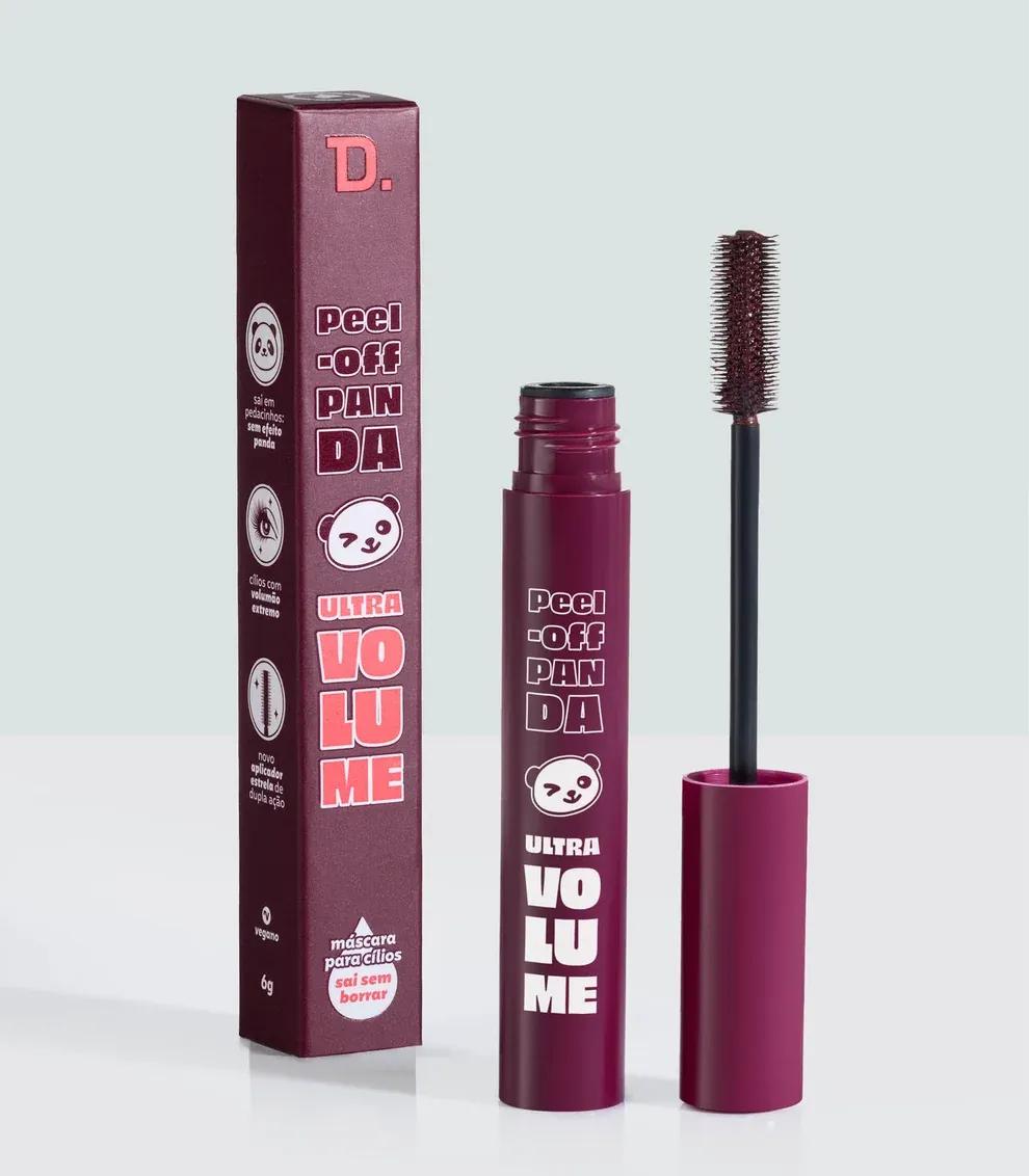 Dailus - Máscara p/ Cílios Peel Off Panda Ultra Volume - Marsala - Imagem 1