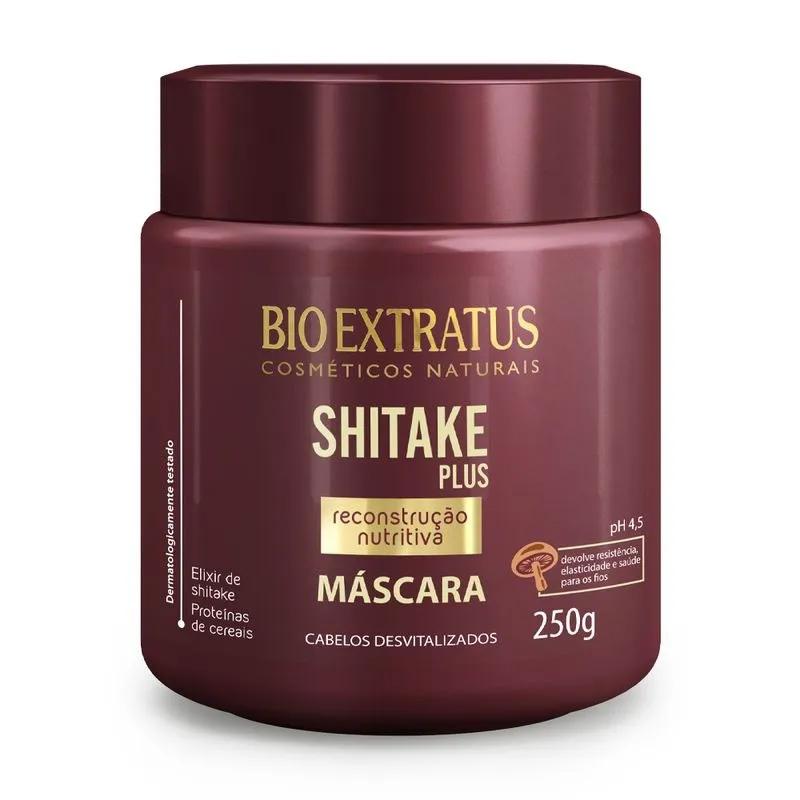 Máscara Shitake Plus Reconstrução Nutritiva 250g - Bio Extratus - Imagem 1