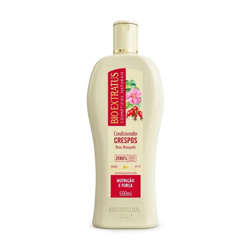 Condicionador Crespos Rosa Mosqueta 500mL - Bio Extratus - Imagem 1