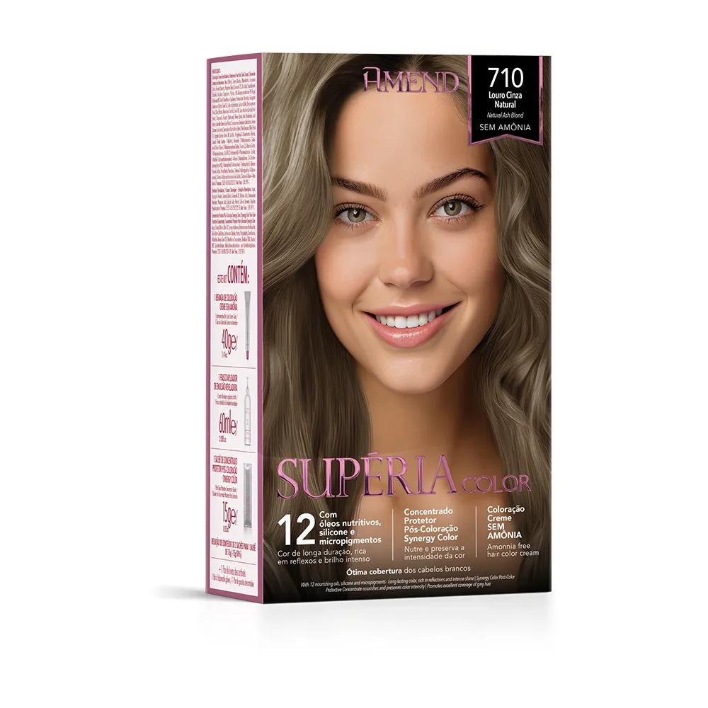Amend - KIT TONALIZANTE SUPÉRIA COLOR - 710 LOURO CINZA NATURAL - Imagem 1