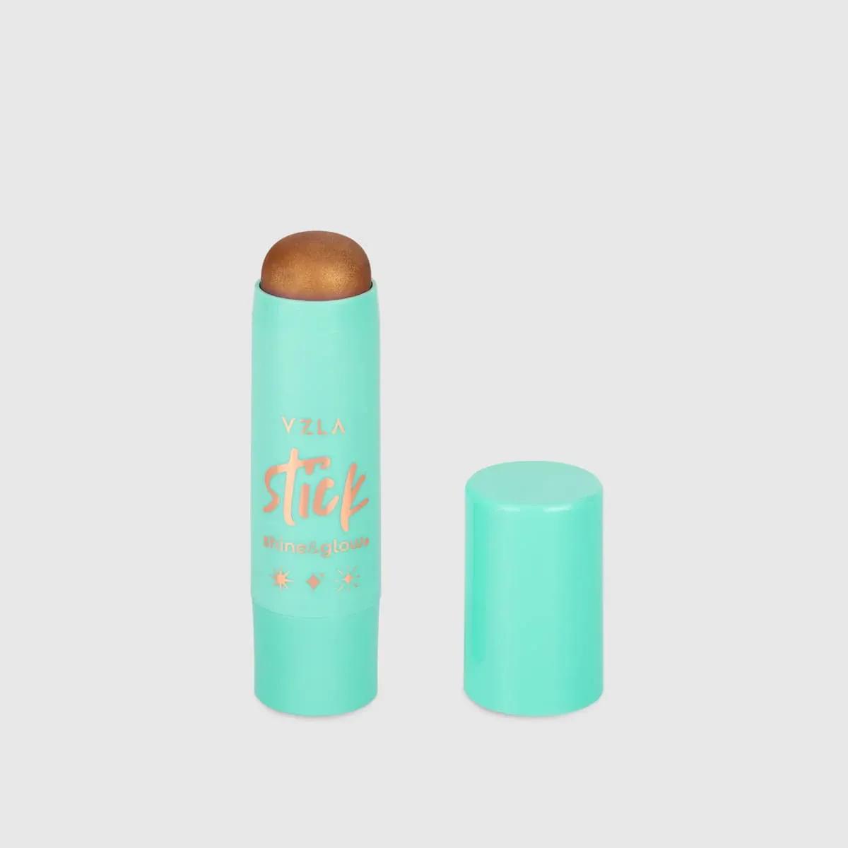 Vizzela - Iluminador em Stick Shine e Glow 7g - Cor 04 - Imagem 1