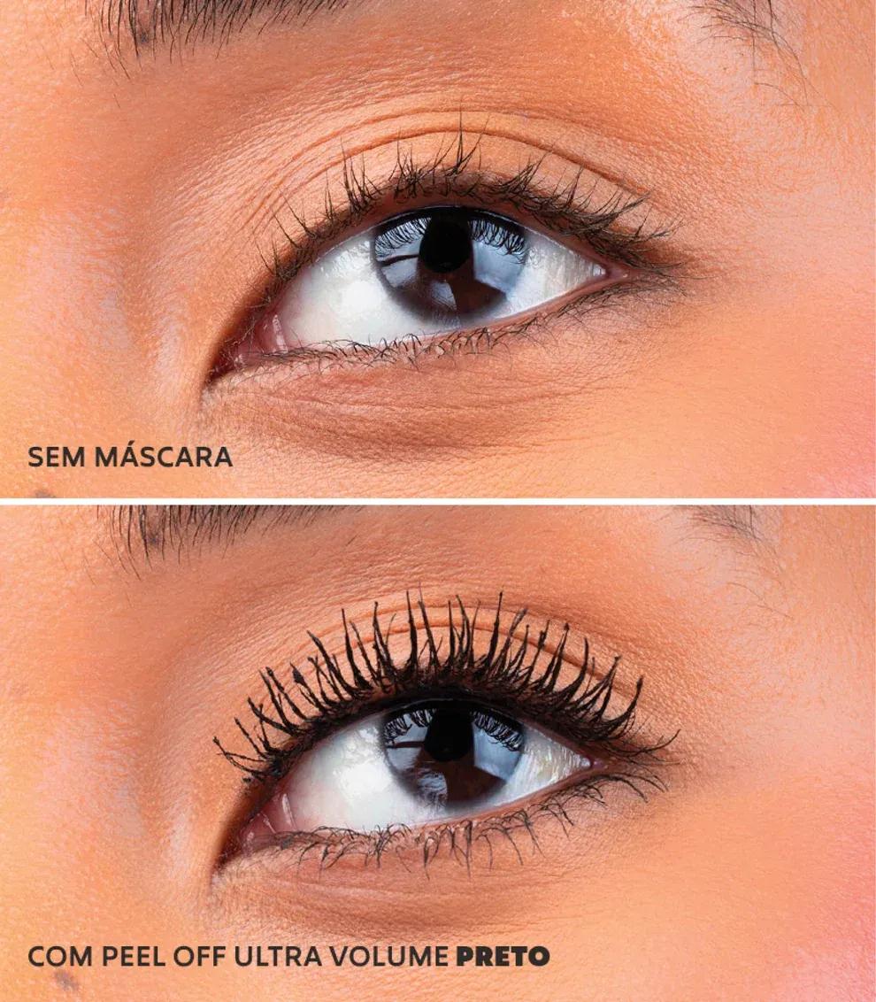 Dailus - Máscara p/ Cílios Peel Off Panda Ultra Volume - Preto - Imagem 4
