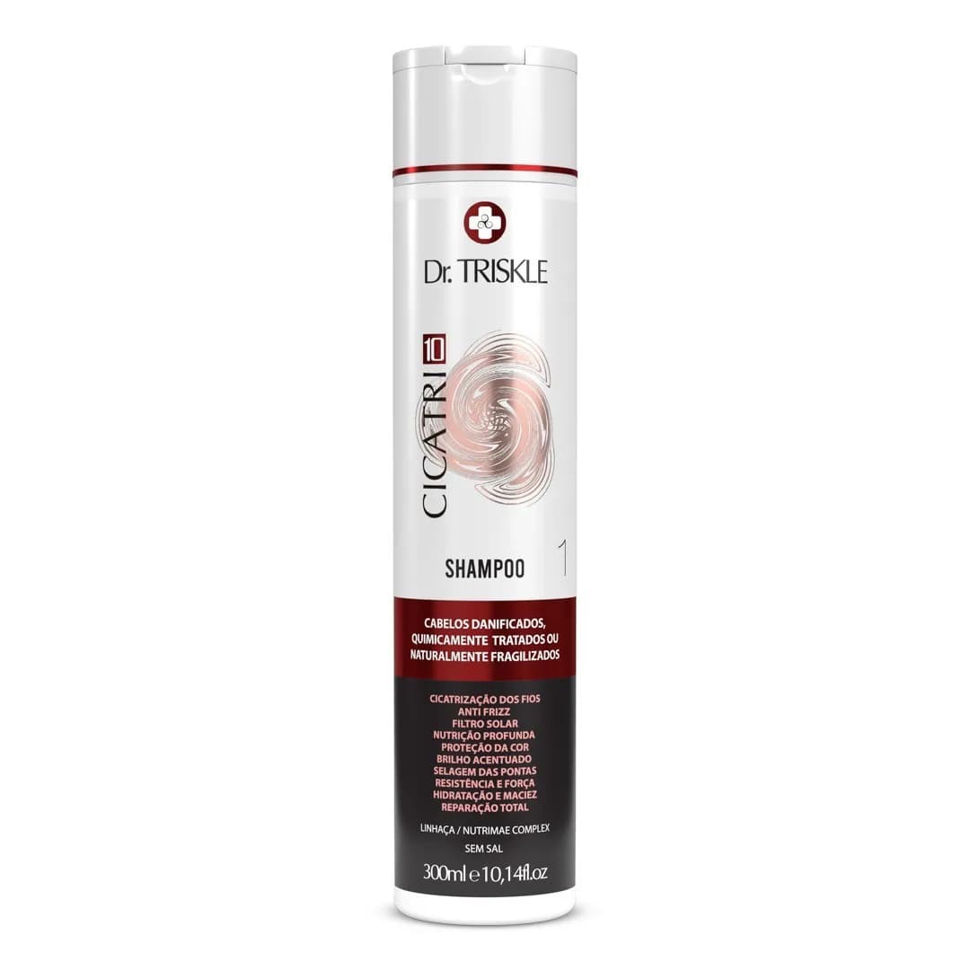 Shampoo Cicatri 10 300ml - Dr. Triskle - Imagem 1