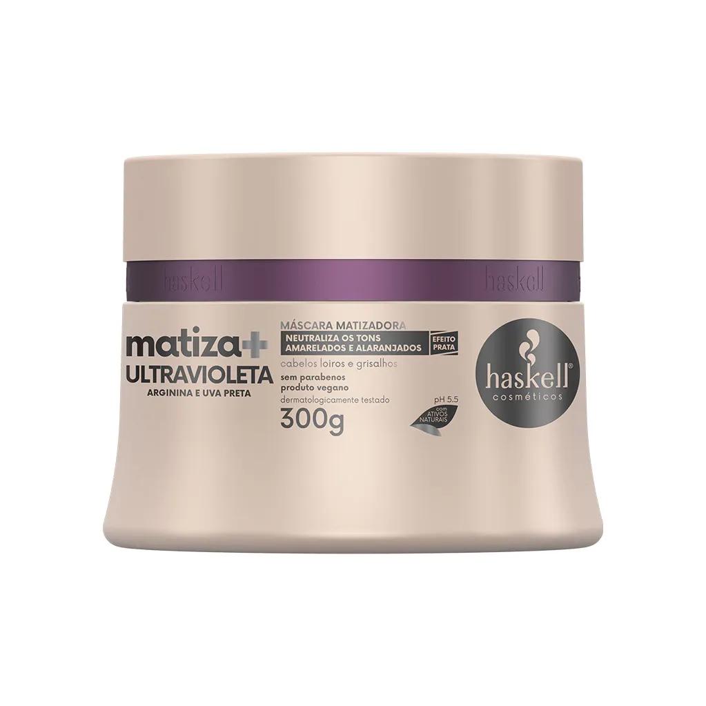 Haskell - Máscara Matizadora Matiza Mais Ultravioleta 300g - Imagem 1