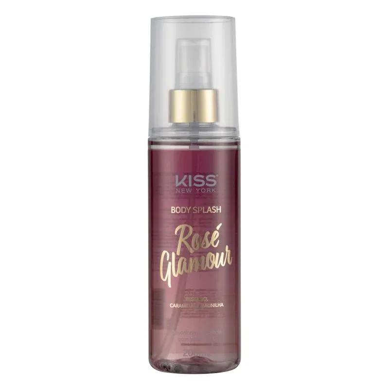 Body Splash Rose Glamour - Kiss New York - Imagem 1