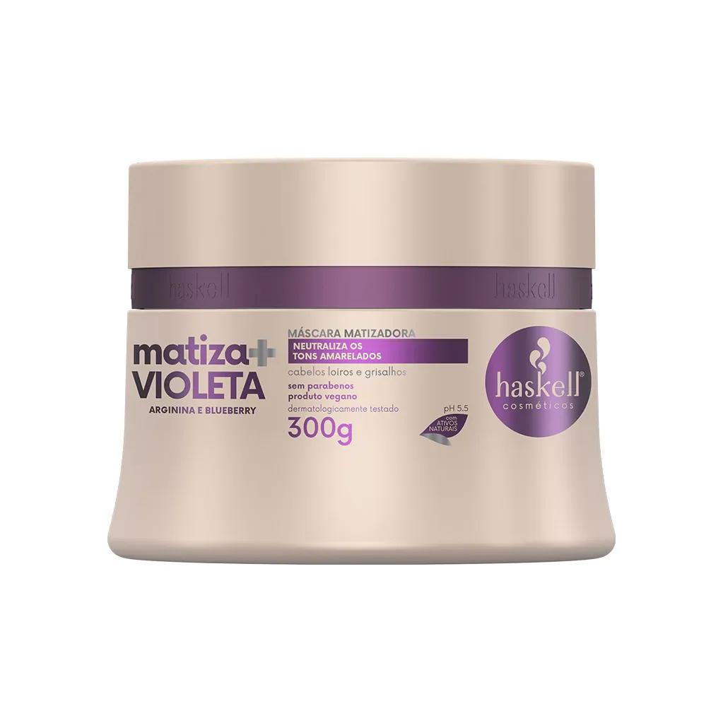 Haskell - Máscara Matizadora Matiza Mais Violeta 300g - Imagem 1