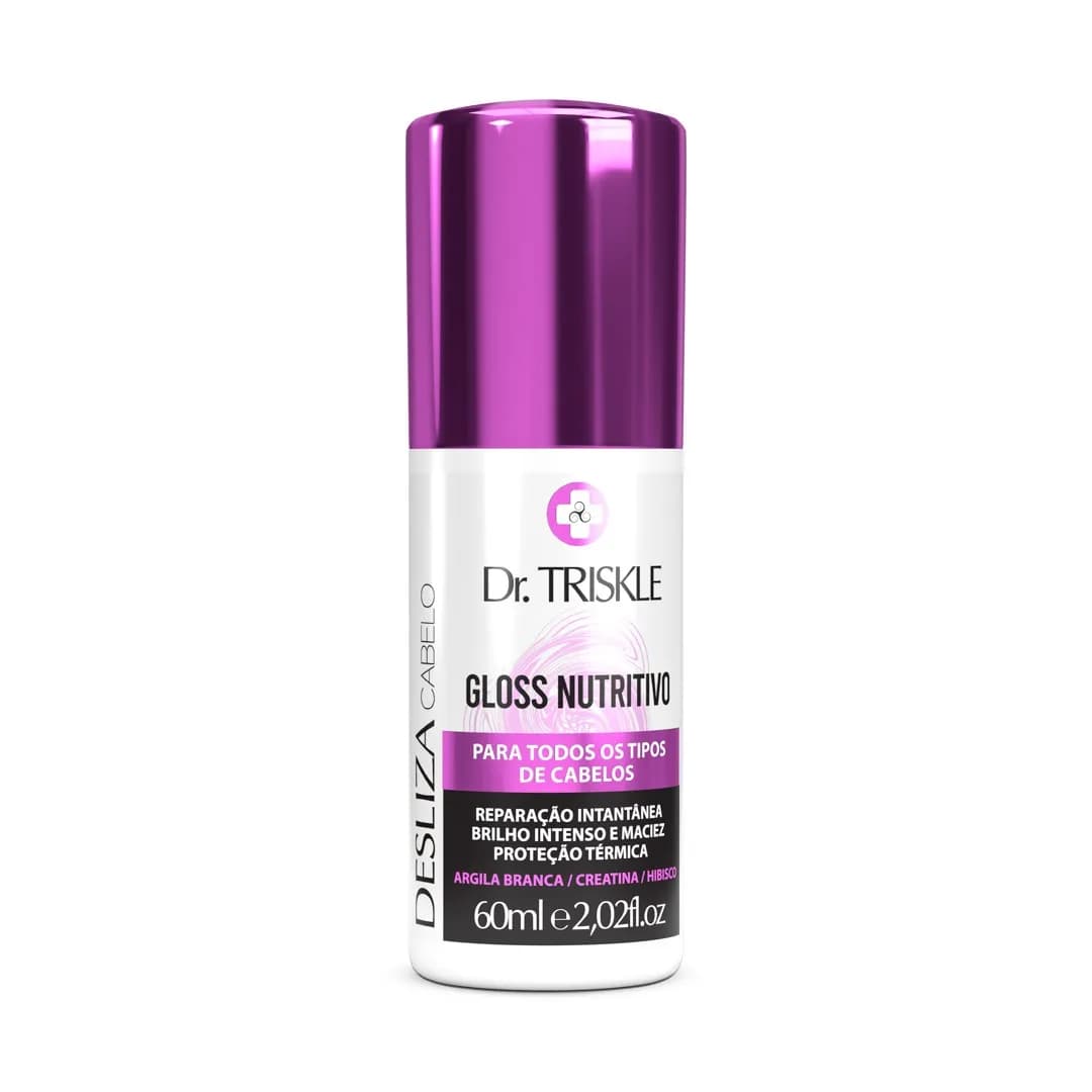 Gloss Nutritivo Desliza Cabelo 60ml - Dr. Triskle - Imagem 1