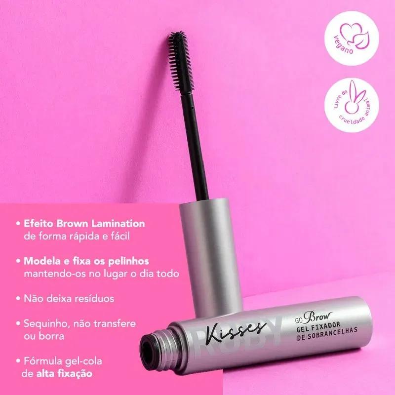 Ruby Kisses - Gel Fixador de Sobrancelhas Go Brow - Imagem 7