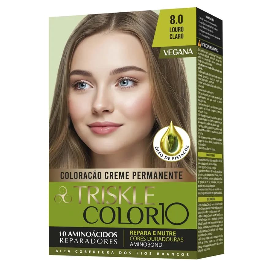 Triskle - Kit Coloração Triskle Color 10 - 8.0 Louro Claro - Imagem 1
